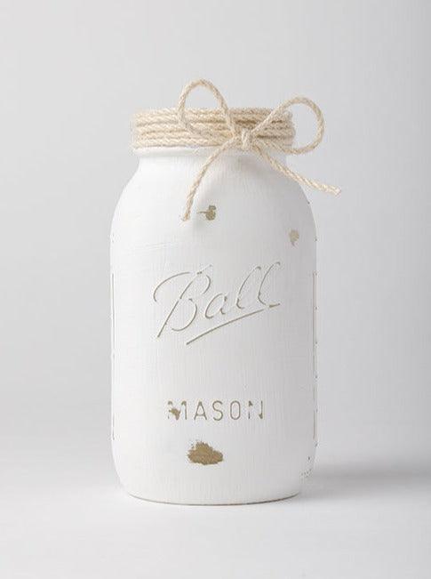 10 inch (Deluxe) Hand-crafted Mason Jar